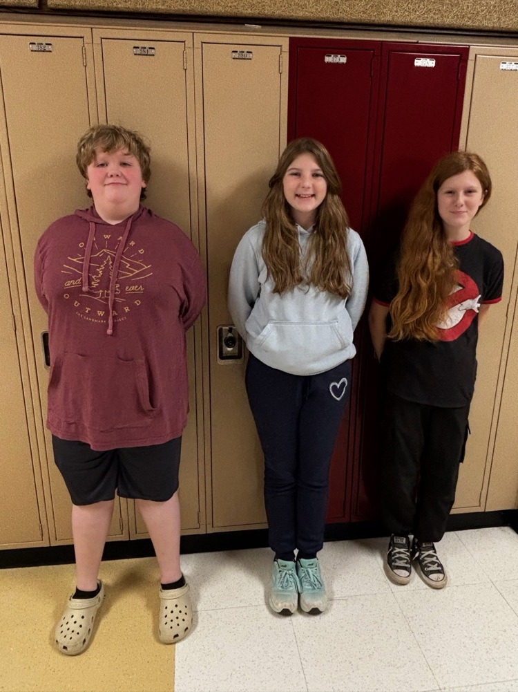 Peterstown Middle School Spelling Bee Winners