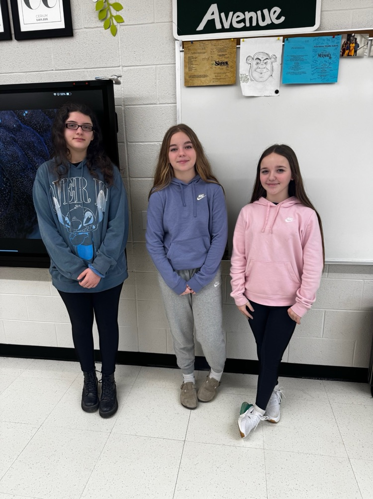 Peterstown Middle School Spelling Bee Winners