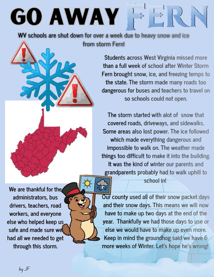 Peterstown Middle School Pirate Press