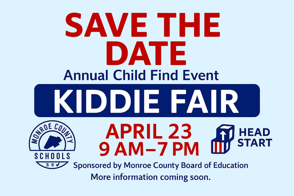 Save the Date Kiddie Fair