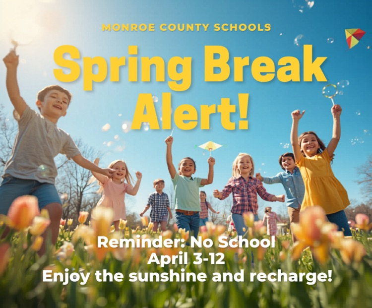 No School for Students April 3- April 12