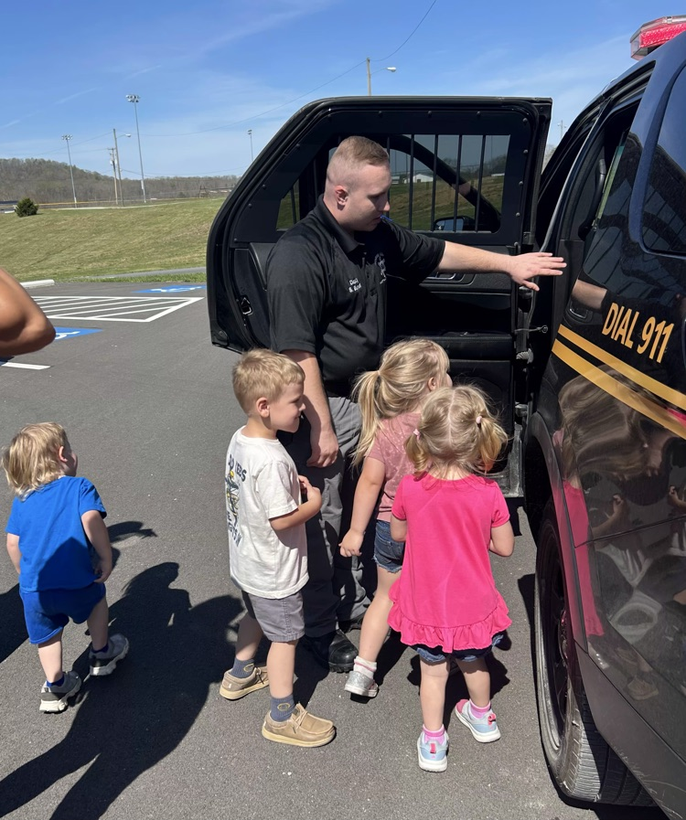 Local first responders visited the Monroe County Early Head Start
