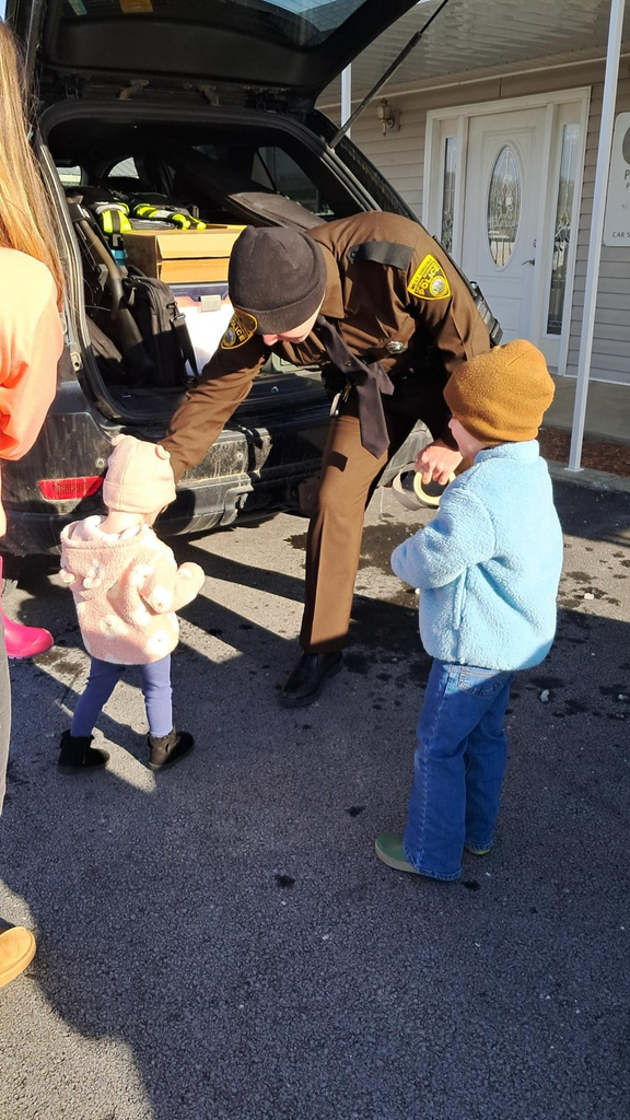 Local first responders visited the Monroe County Early Head Start