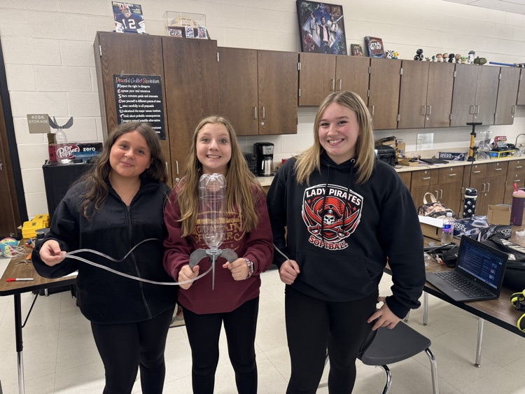 Peterstown Middle Science Students