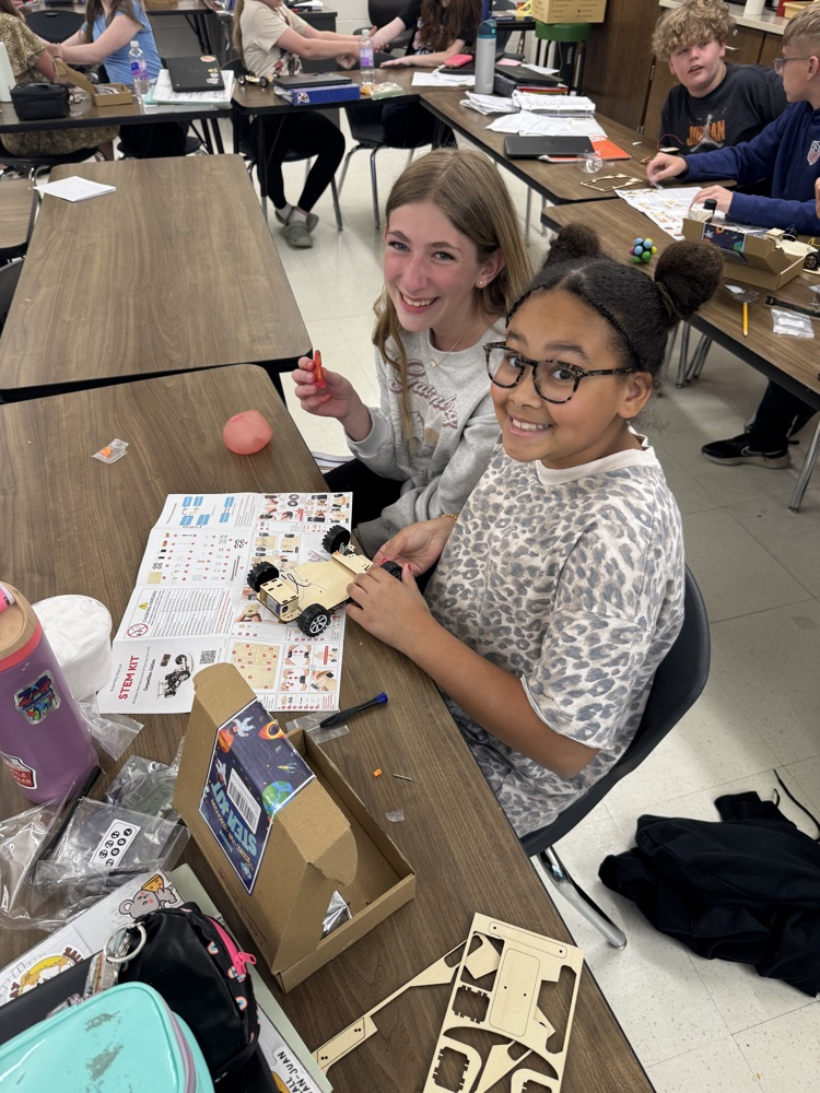 Peterstown Middle Science Students