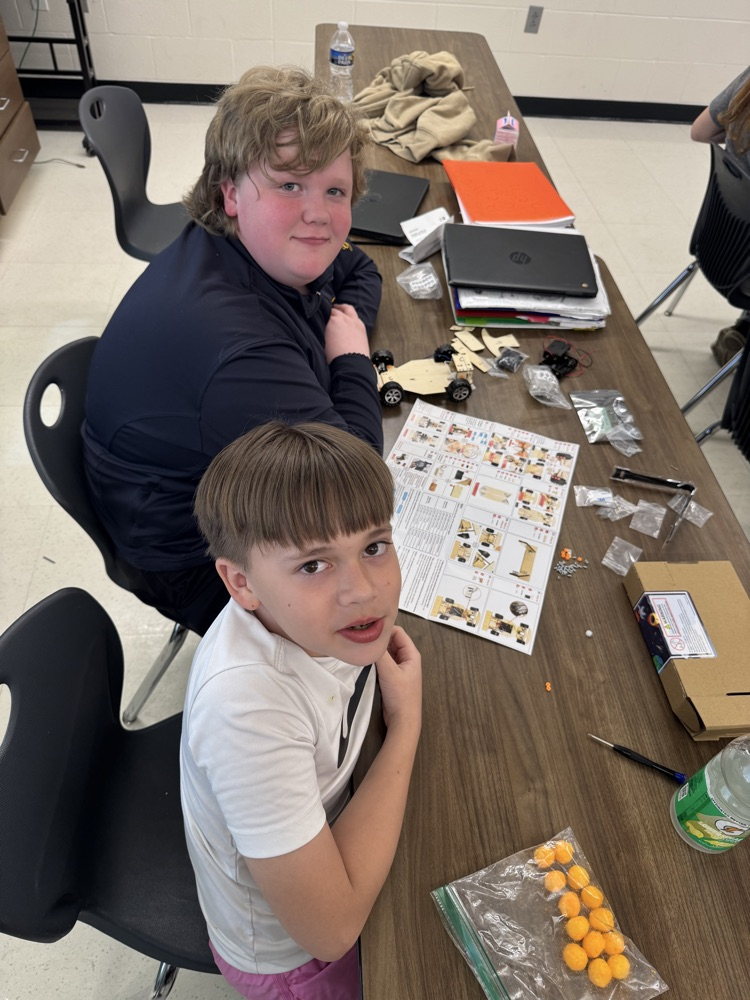 Peterstown Middle Science Students