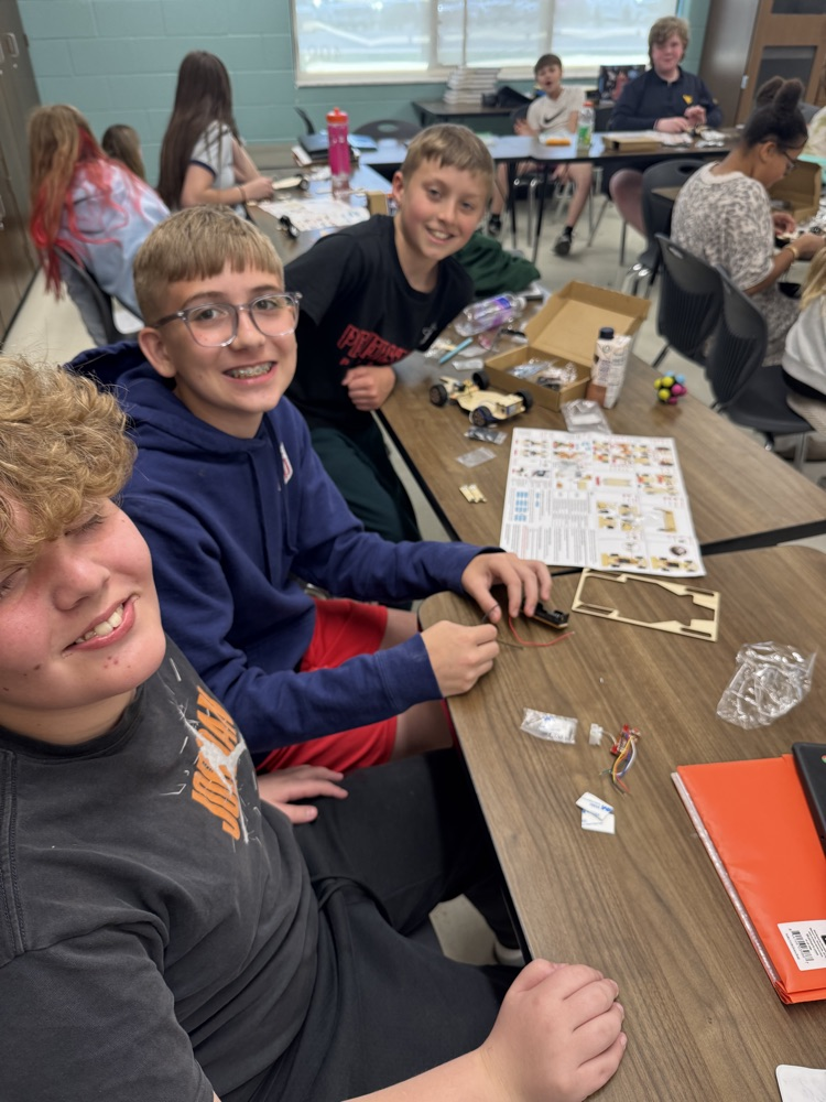 Peterstown Middle Science Students