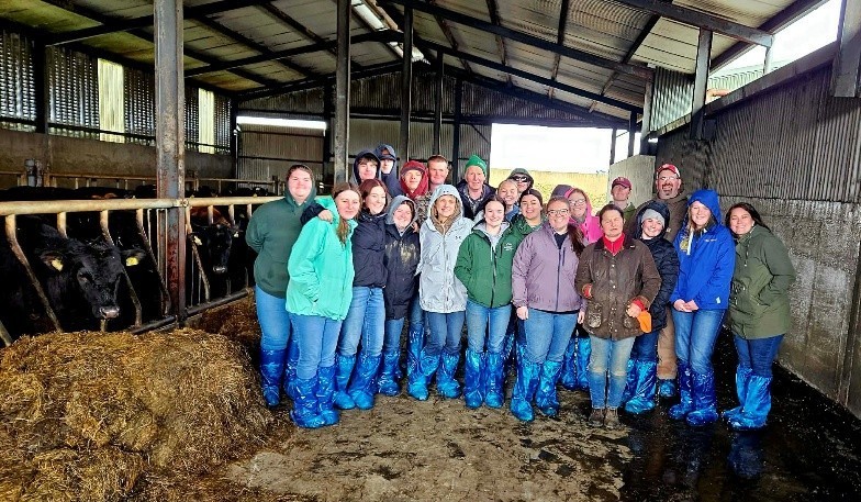 Monroe County FFA Students on trip to Ireland
