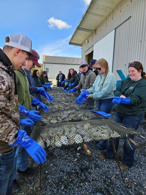 Monroe County FFA Students on trip to Ireland
