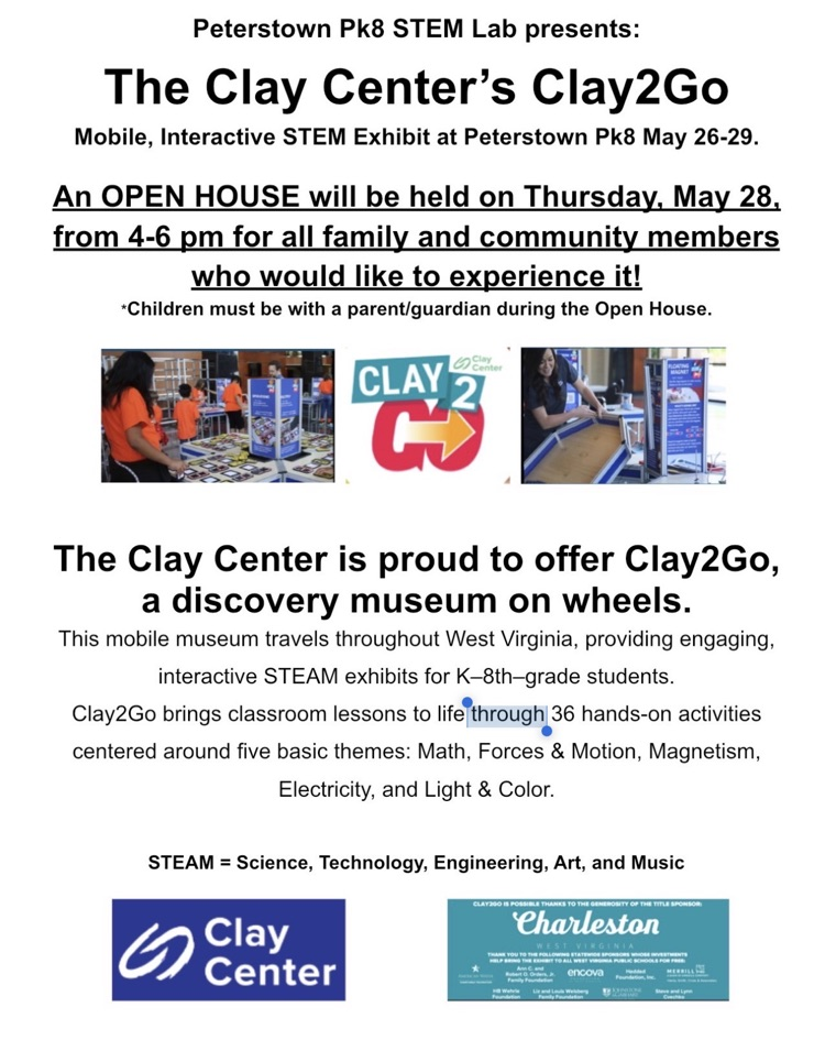 flyer describing STEM night