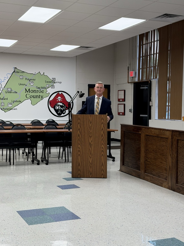 Mr. Everett Fraley addressed the board during his final meeting on June 16, 2026.