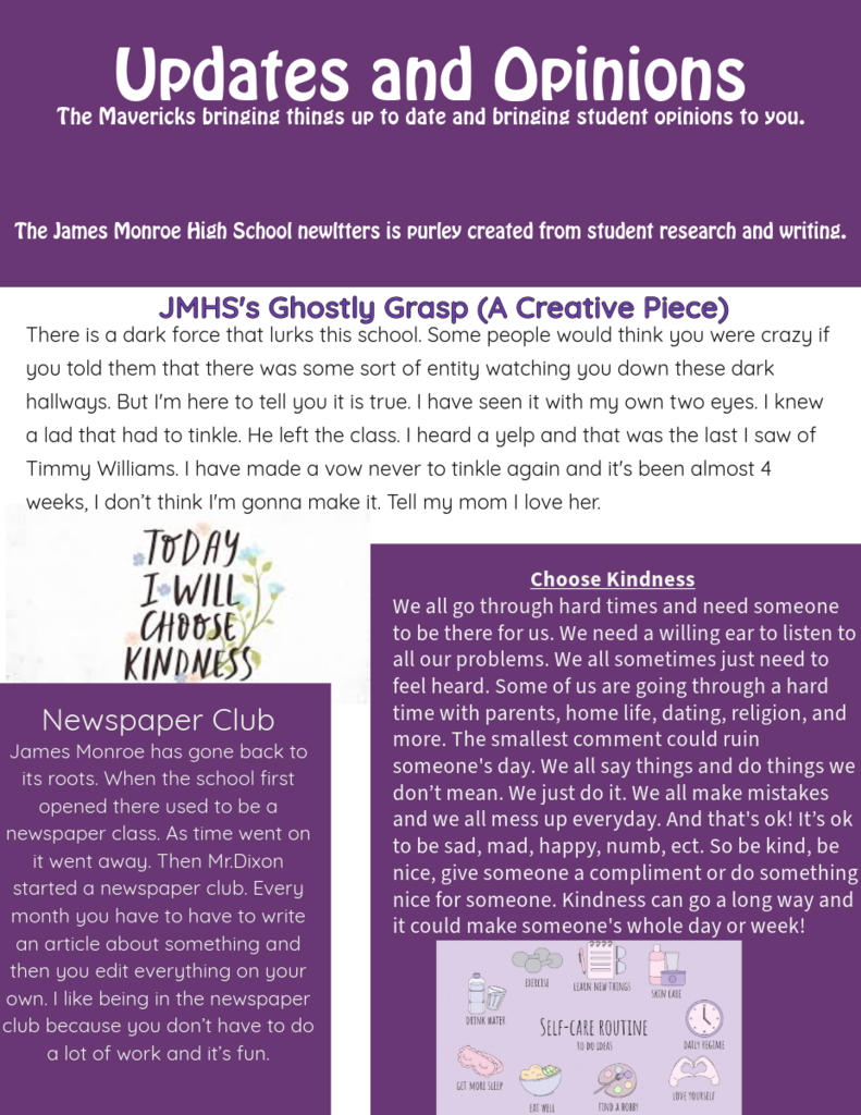 Newsletter JMHS