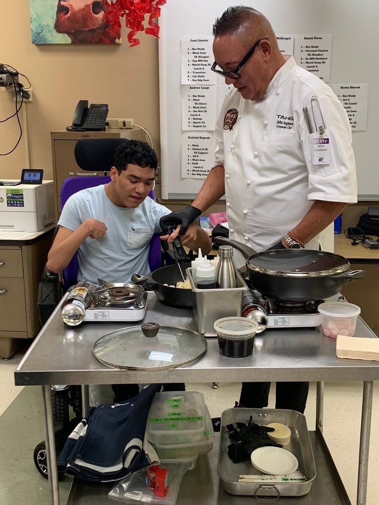 Chef John and Sous Chef Daniel