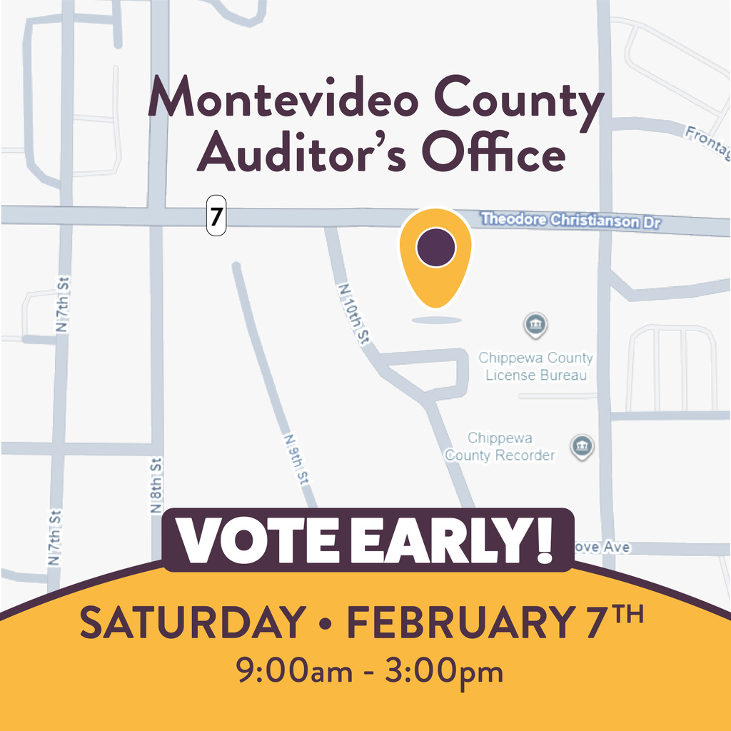 Vote Early Saturday February 7th