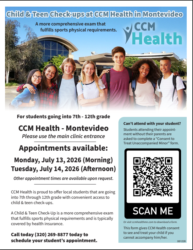 CCM Sports Physicals