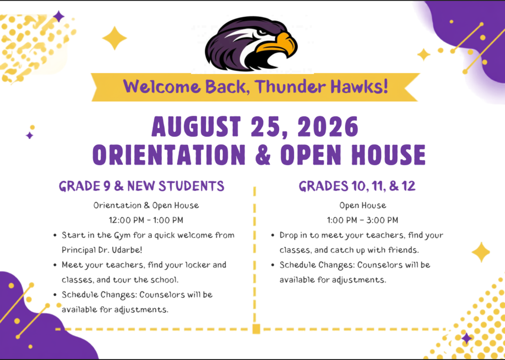 Welcome Back Hawks!