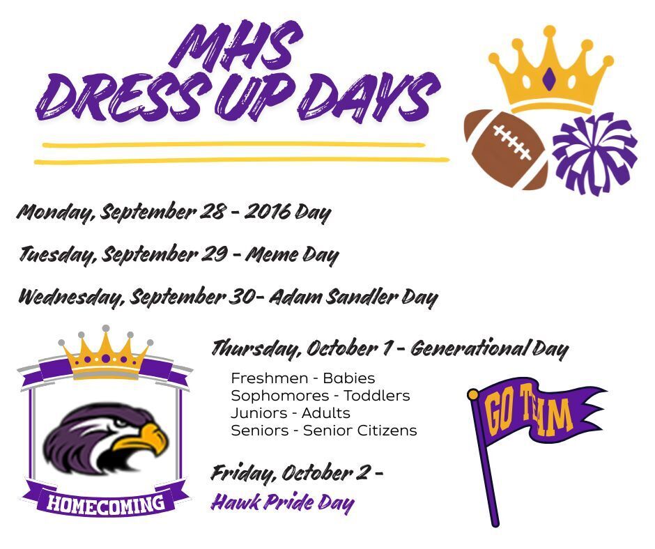 MHS Dress Up Days