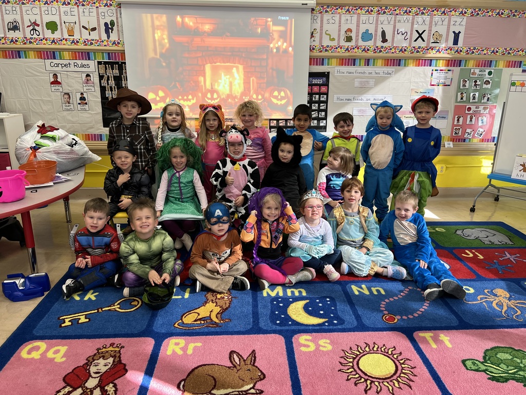 Afternoon preschool class!