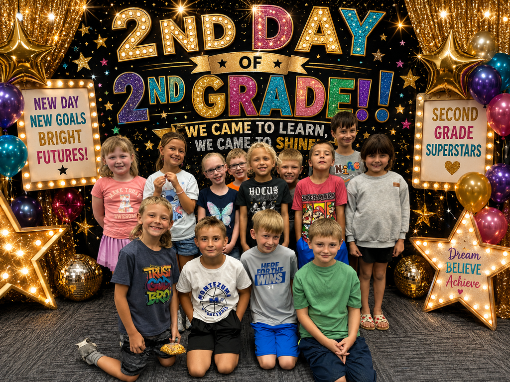 Mrs. Dye's Class had an AMAZING "Second Day of 2nd Grade!!"
