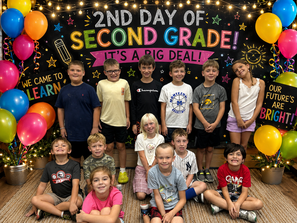 Mrs. Roorda's Class had an AMAZING "Second Day of 2nd Grade!!"