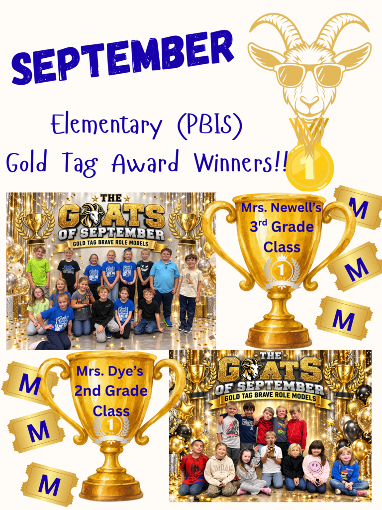 PBIS September Class Winners
