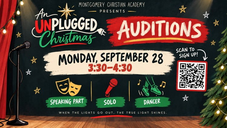 Christmas Play Auditions!