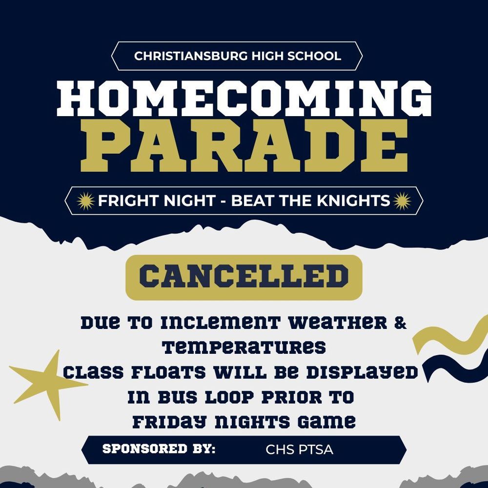 Homecoming Parade - UPDATE