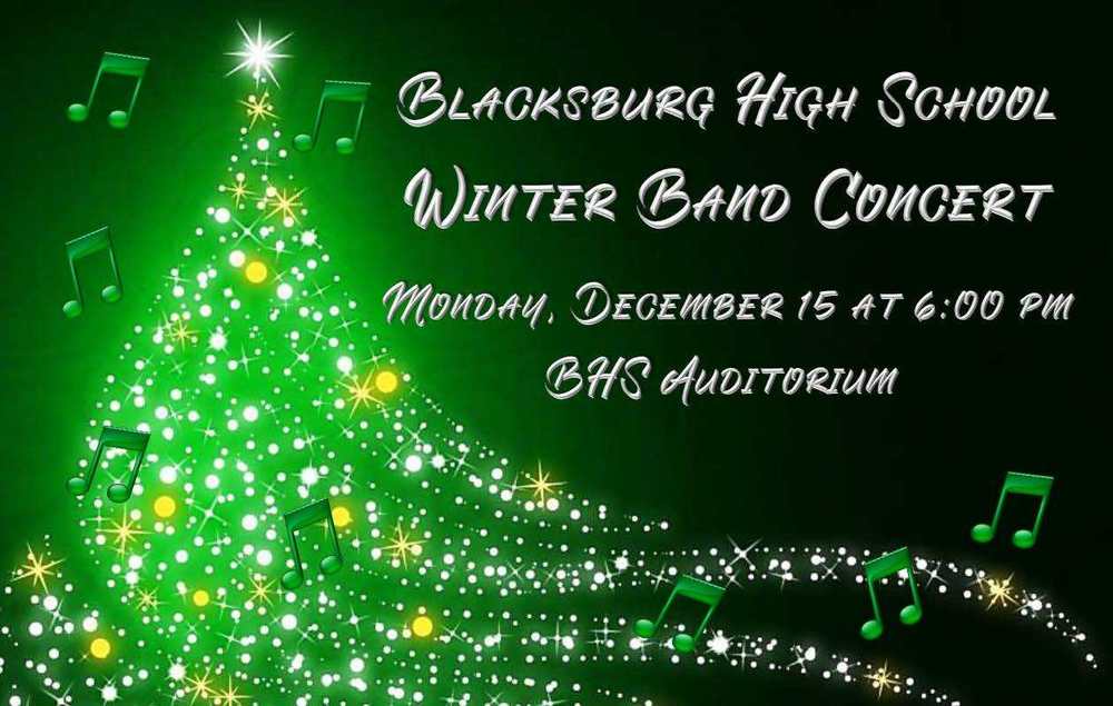 BHS Band Winter Concert