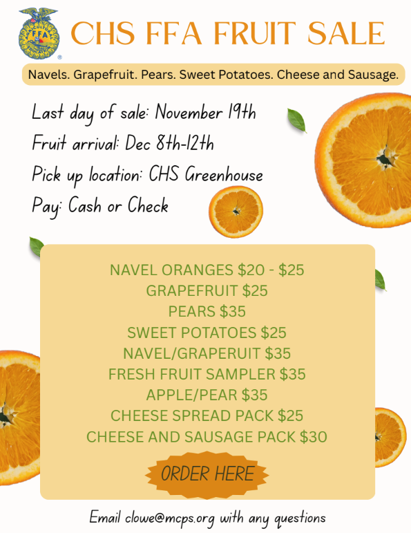 FFA Fruit Sale