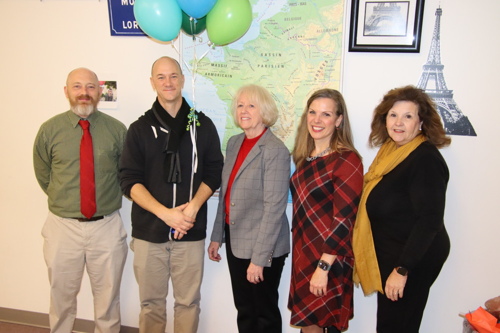 Image of Chris Stewart, Jonathan Marye, Lois Graham, Amanda Weidner, and Lori Comer