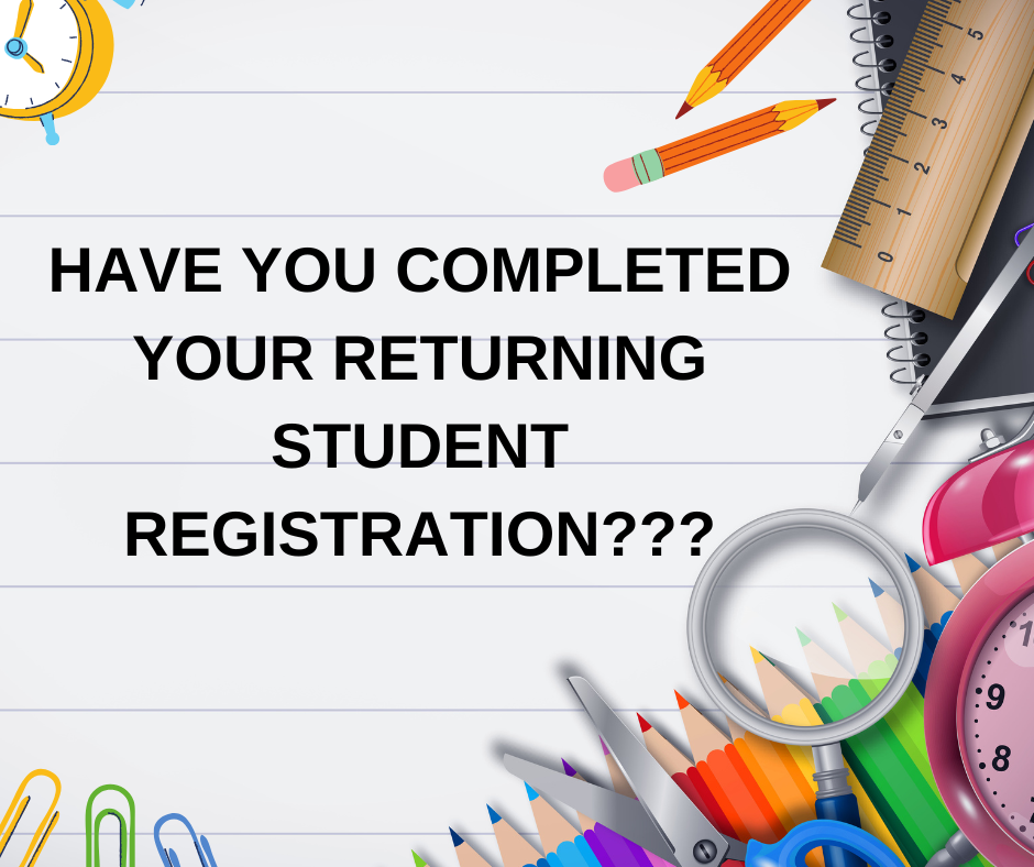 Have you completed registration?