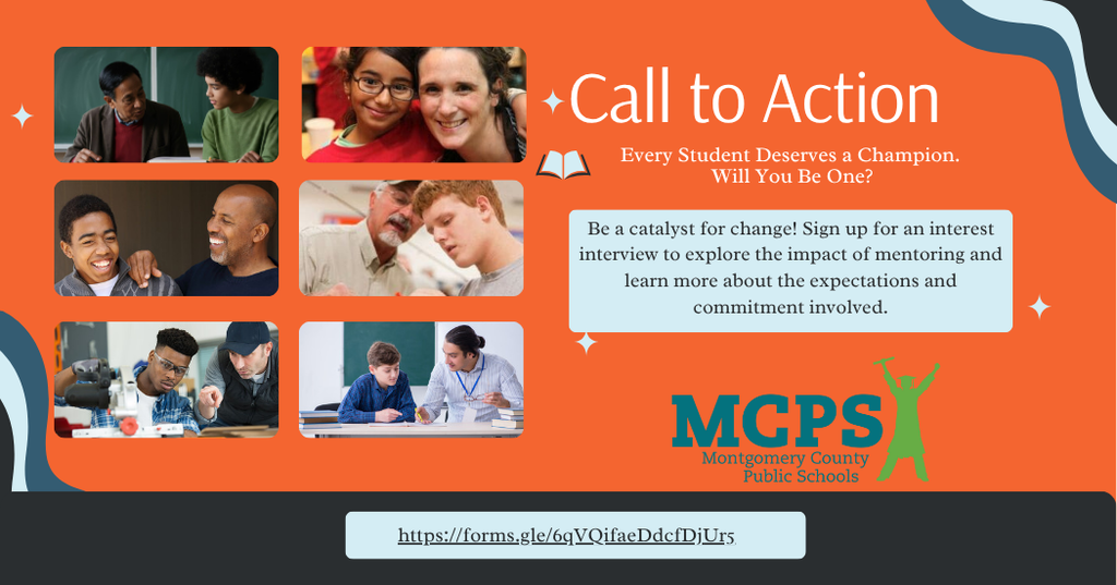 call to action. every student deserves a champion. will you be one? 