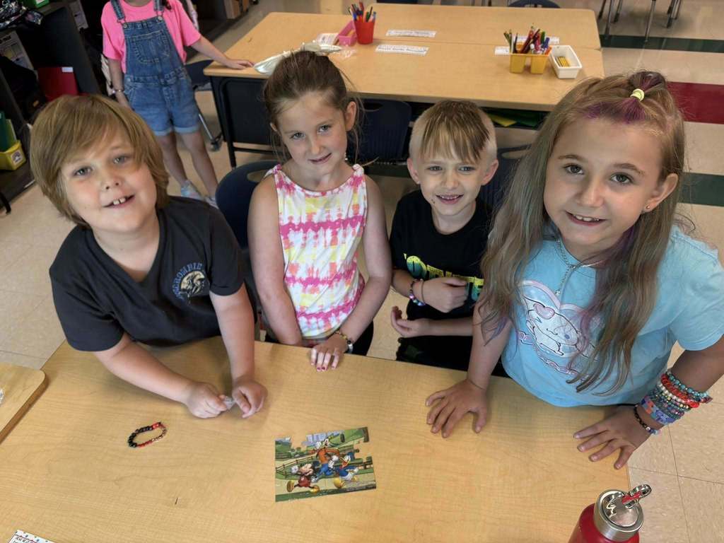 students smiling