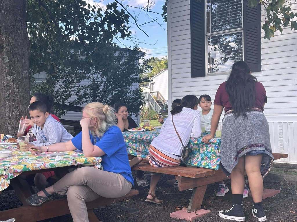 People at a gathering