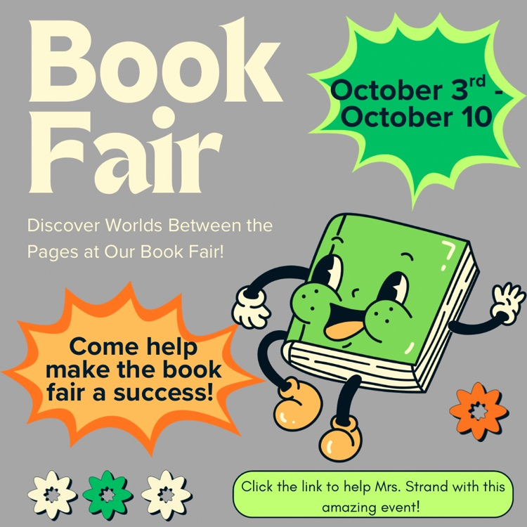 book fair sign up flyer
