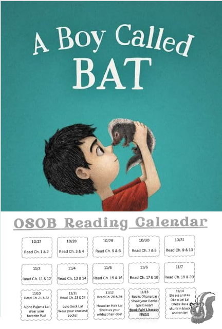 One School One Book Calendar