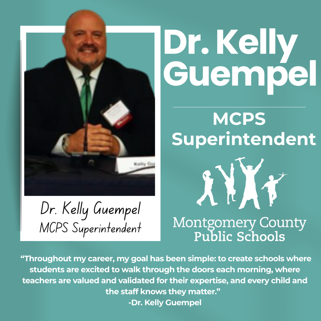Dr. Kelly Guempel MCPS Superintendent