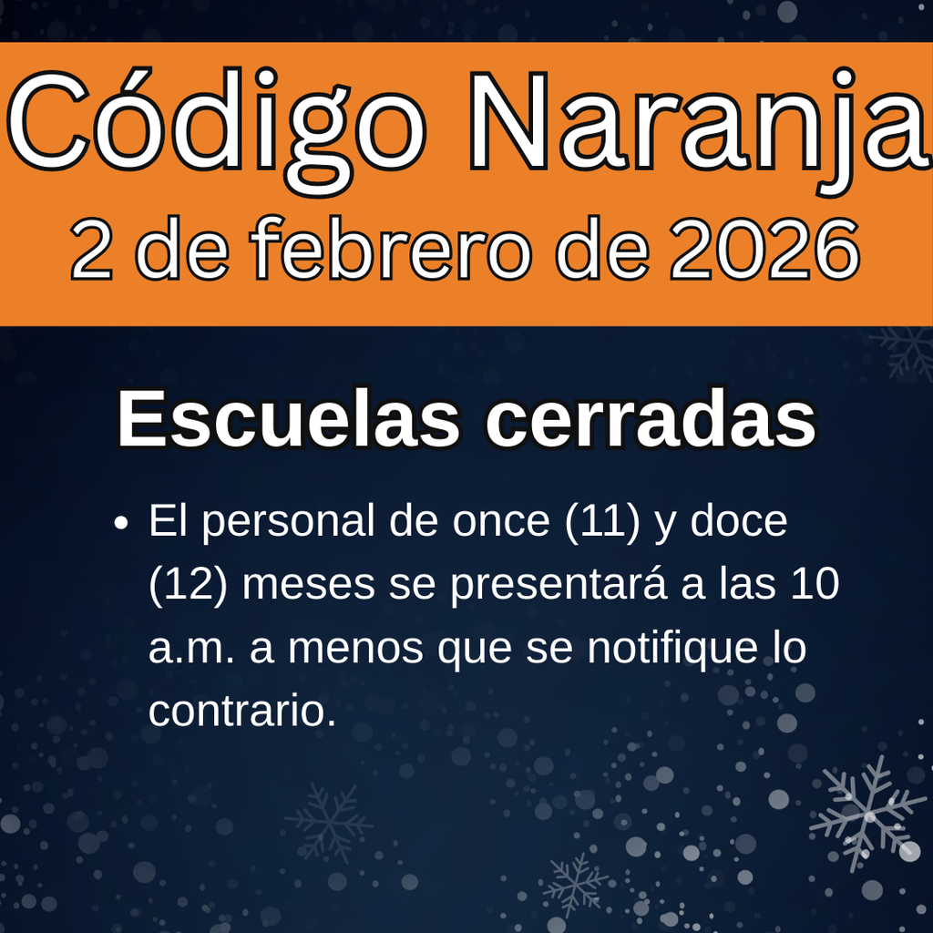 Code Orange Feb. 12 2026