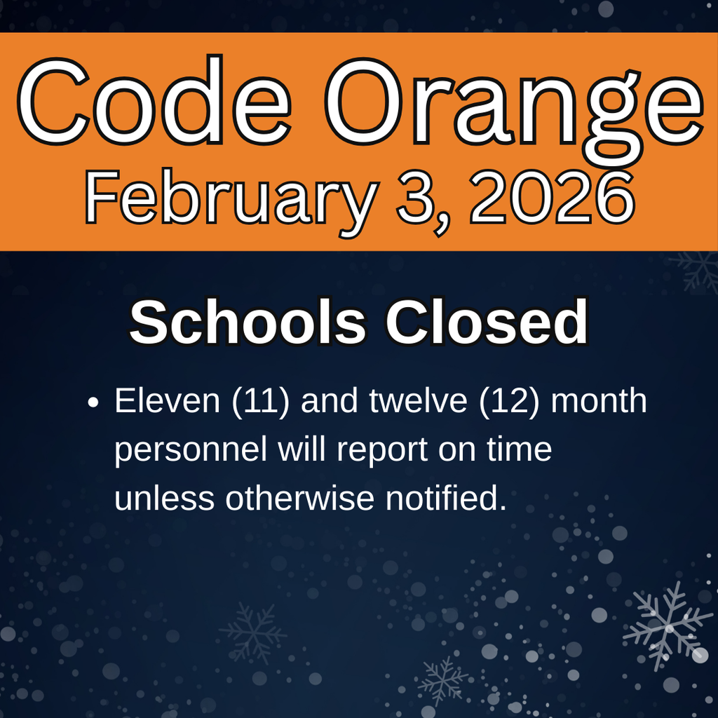 Code Orange Feb. 3 2026