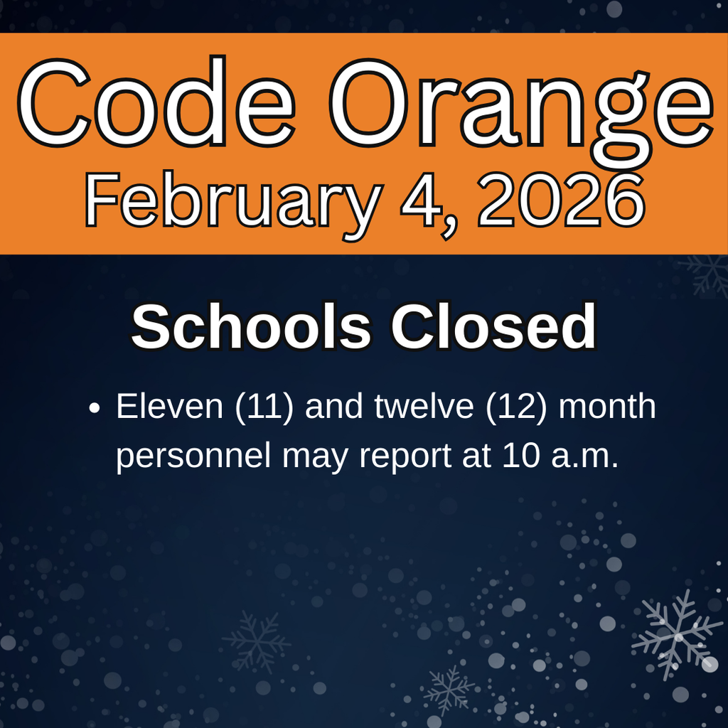 Code orange Feb. 4