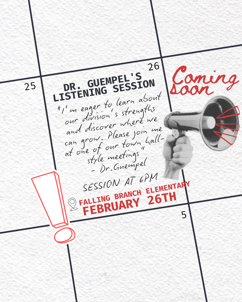 Dr. Guempel's listening session FBES Feb. 26, 6 p.m.