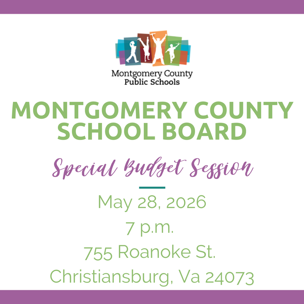MCPS School Board Meeting May 28 7 p.m. special budget session