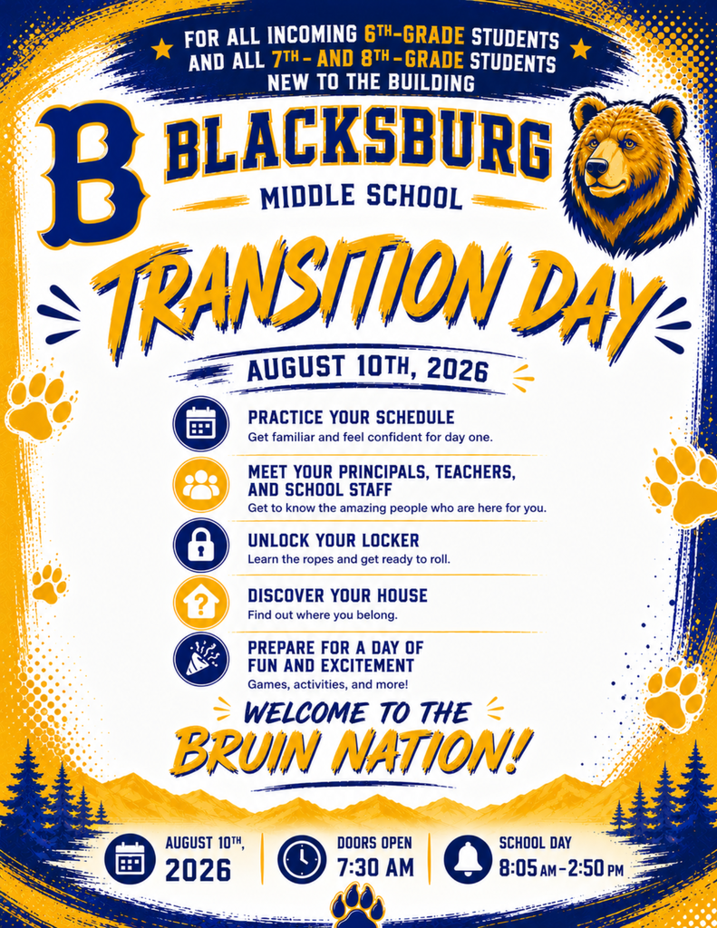 Transition day flyer