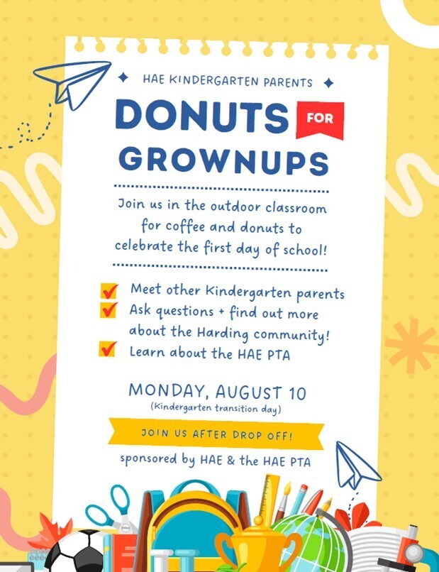 Donuts for Grownups on Kindergarten Transition Day
