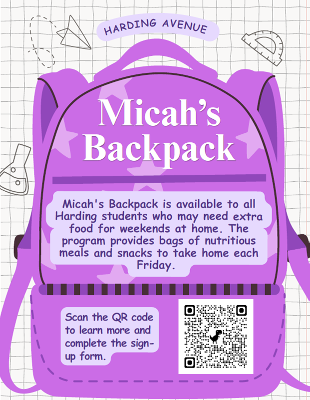 Micah's Backpack Sign Up