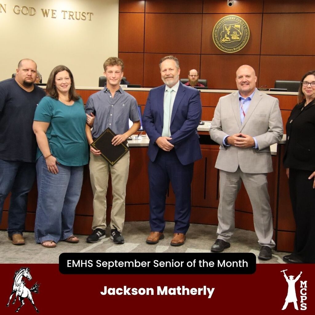 Jackson Matherly and his family