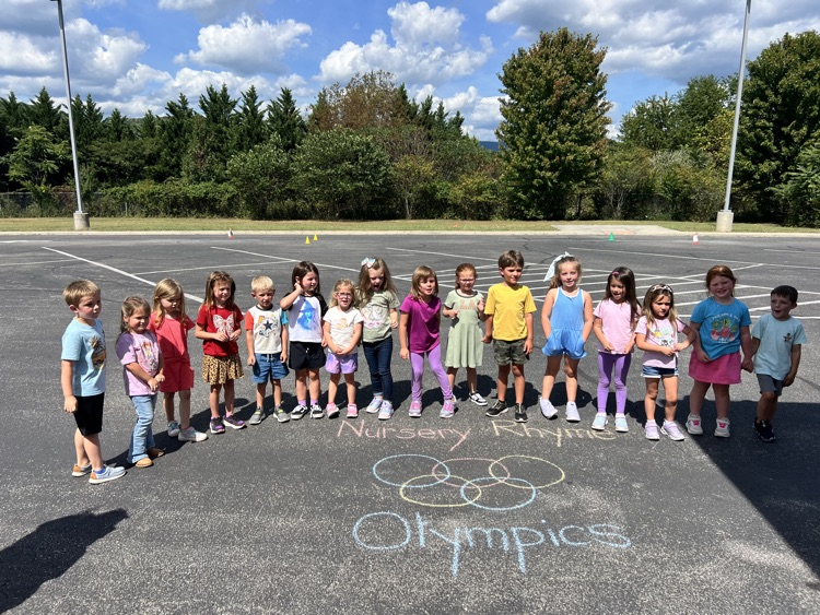 Kindergarten nursery rhyme Olympics 