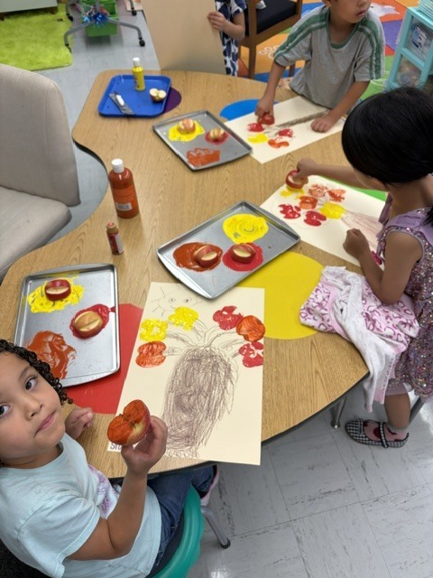 Kinder Apple Stamps