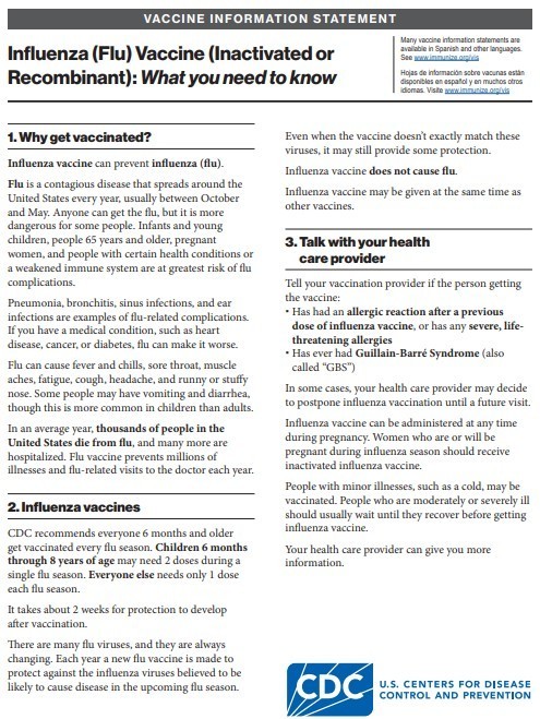 Flu Flyer 1