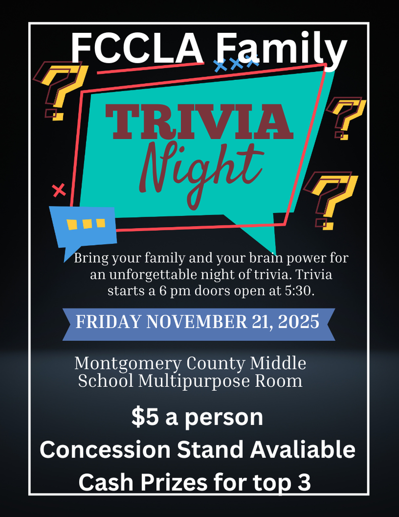 2025 FCCLA Family Trivia Night Flyer